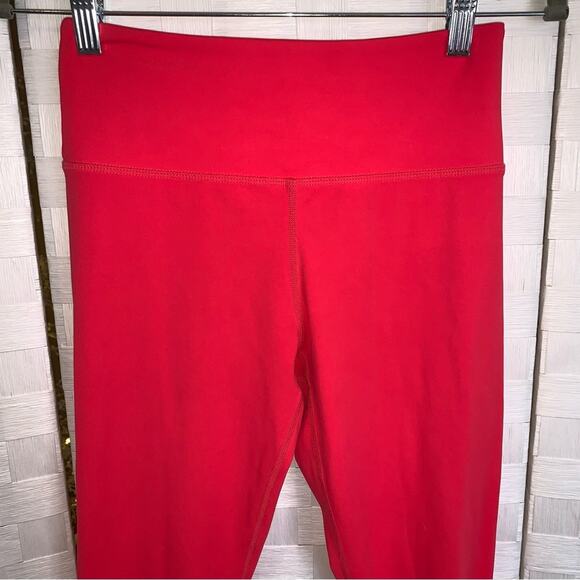 Zyia Active Neon Pink Perforated Mesh Leggings Women’s Size 4 - Picture 3 of 7